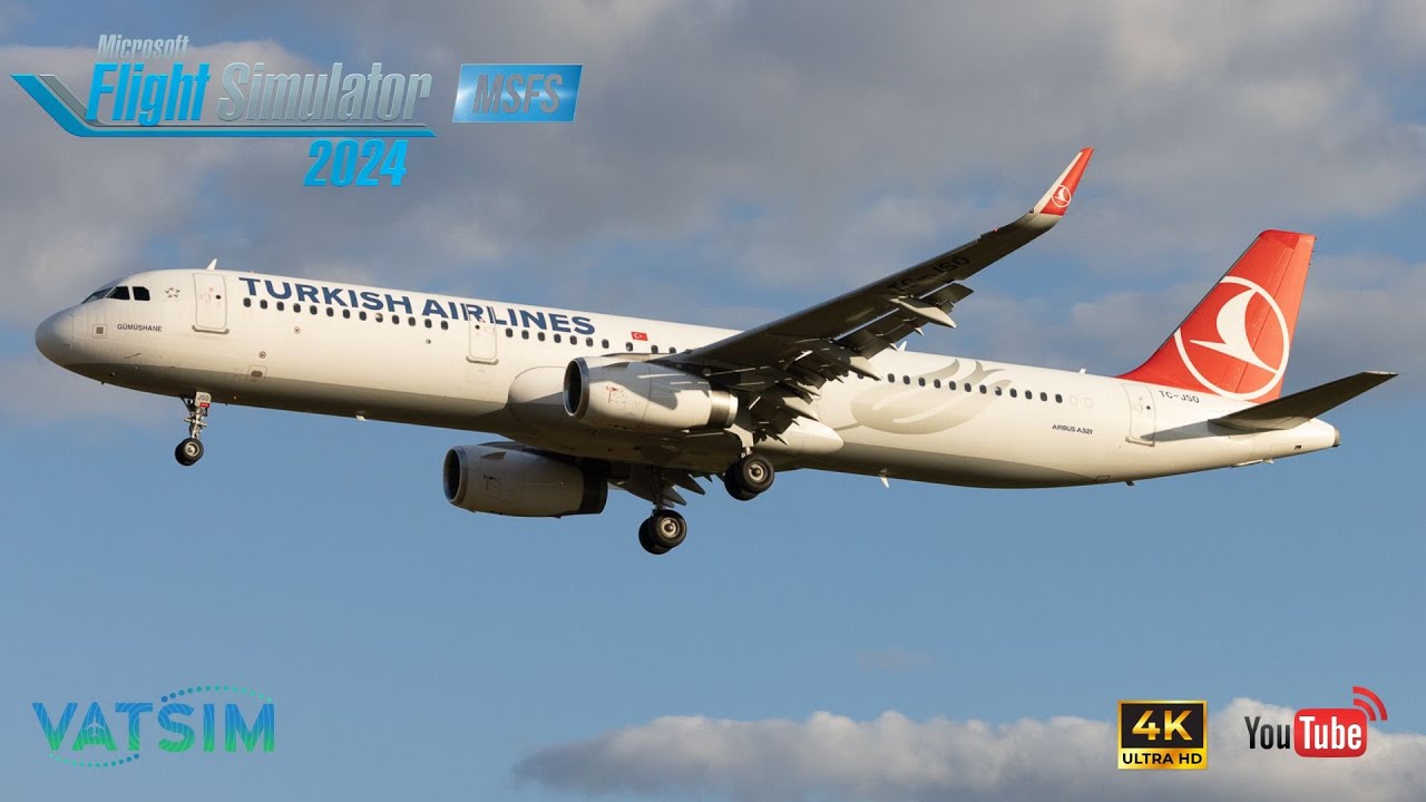Flight Simulator 2024: A321 | Athens ✈ Izmir| Realistic Graphics| Full Flight