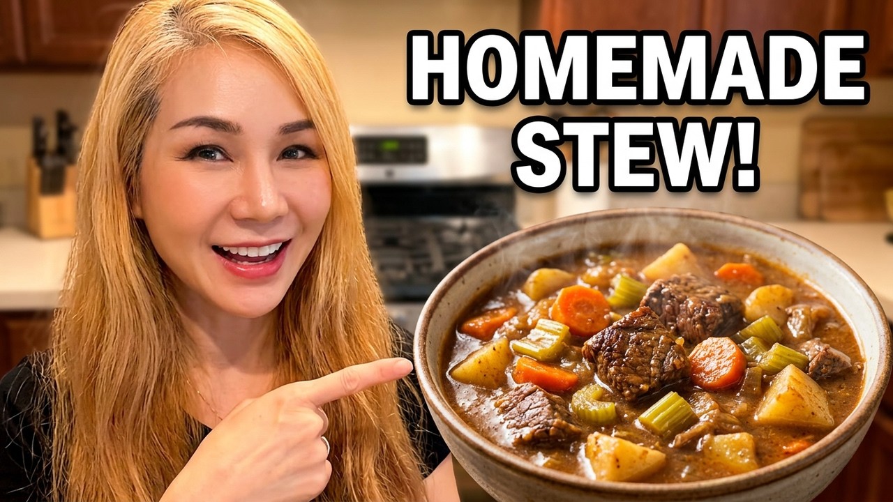 Homemade Beef Stew Recipe from Scratch l Mama's Cooking