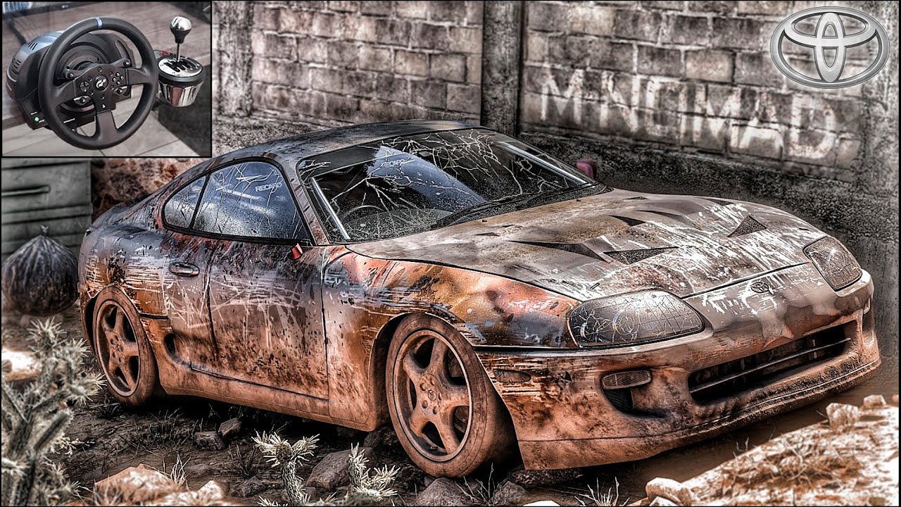 Rebuilding a Toyota SUPRA RZ MK4 - Forza Horizon 5 - Thrustmaster T300RS-GT Gameplay.