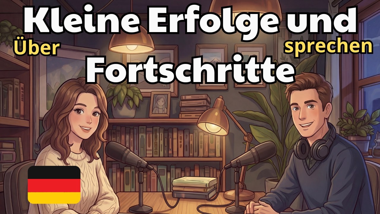 How to Talk About Small Wins & Progress in German | Easy German Listening Practice