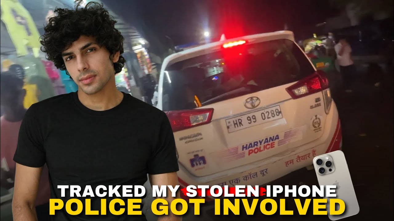 Tracked My Stolen iPhone… and the Police Got Involved 🚨📱