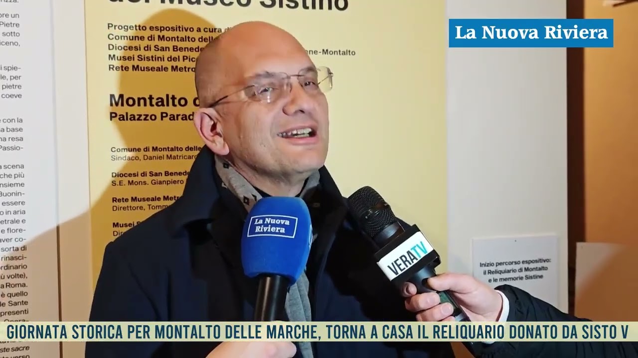 Il Reliquiario di Montalto delle Marche è tornato a casa