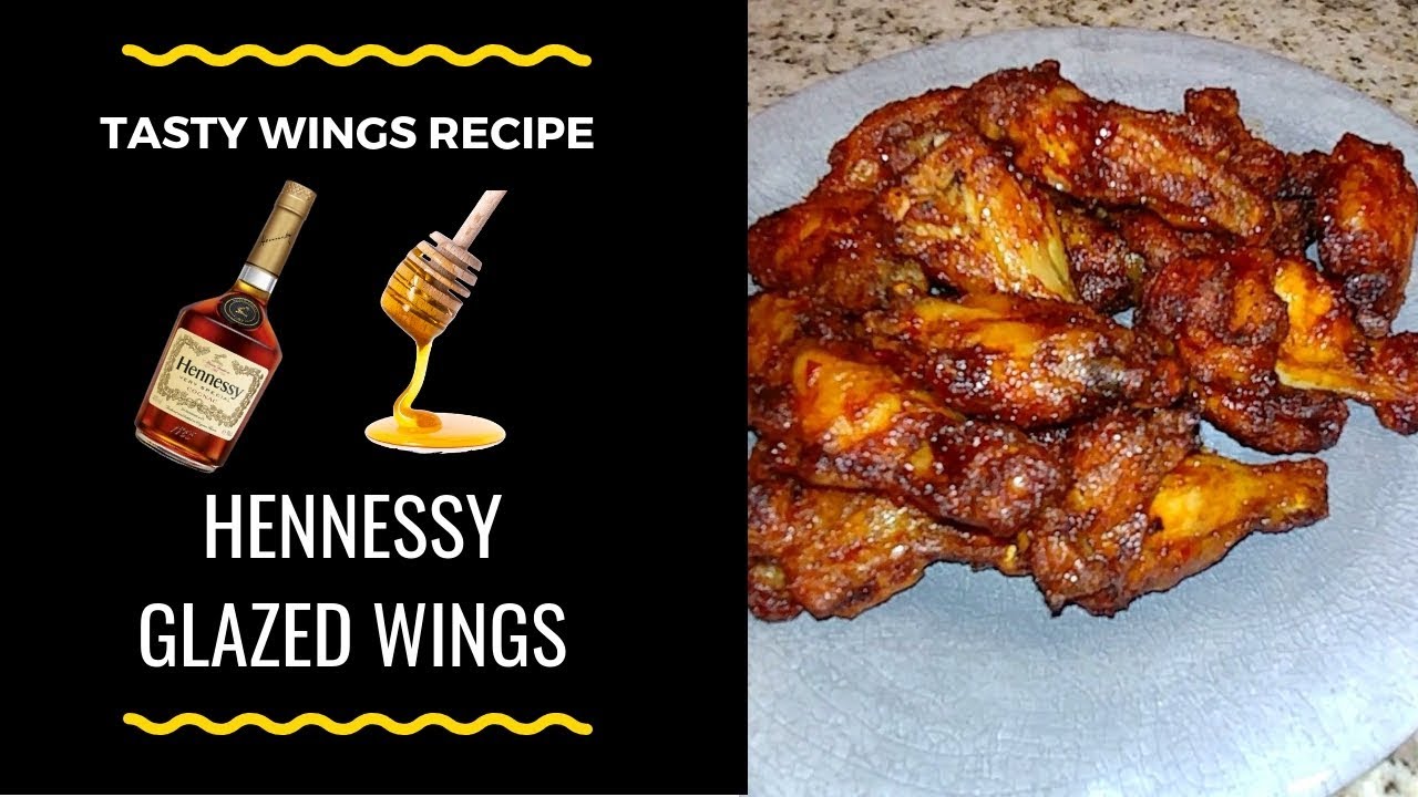 Hennessy Glazed Chicken Wings In The Oven | Easy Chicken Wing Recipes