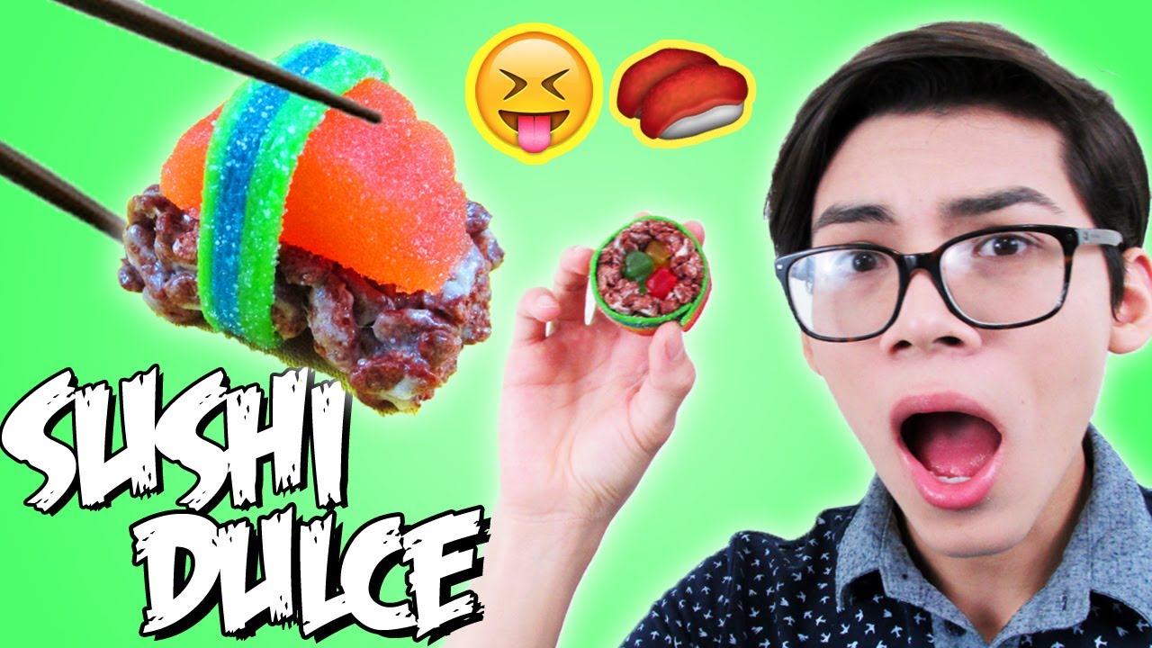 ¡HAZ SUSHI DULCE DE CHOCOLATE! ★ FÁCIL