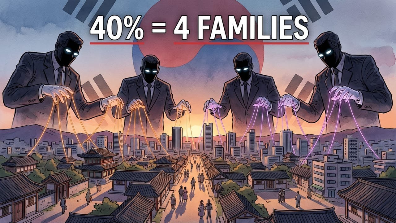 How South Korea Built an Economy That Can Never Collapse (The Chaebol System)