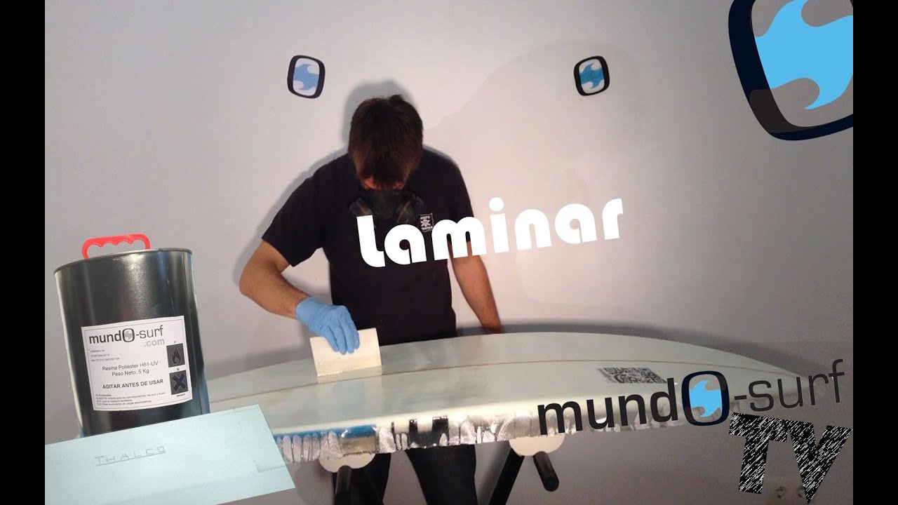 Como laminar una tabla de surf