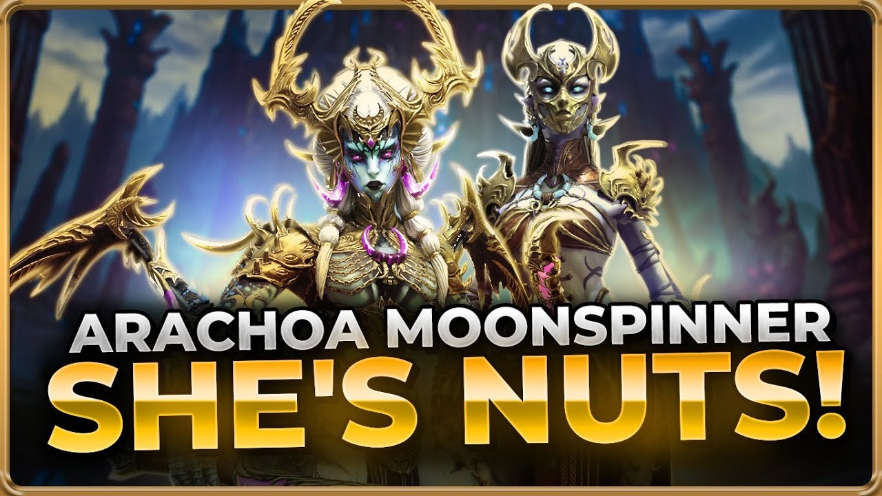 INSANE DAMAGE! Arachoa Showcase Raid: Shadow Legends [Test Server]