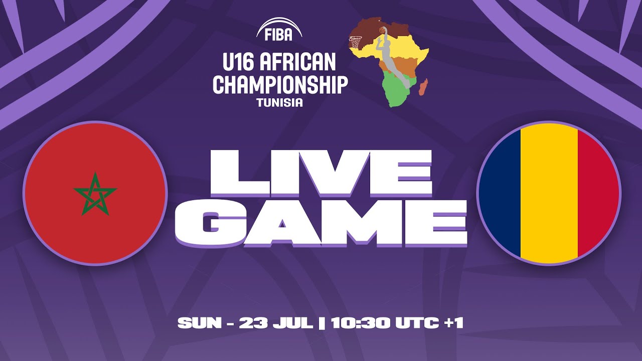 Morocco v Chad | Full Basketball Game | FIBA U16 African Championship 2023