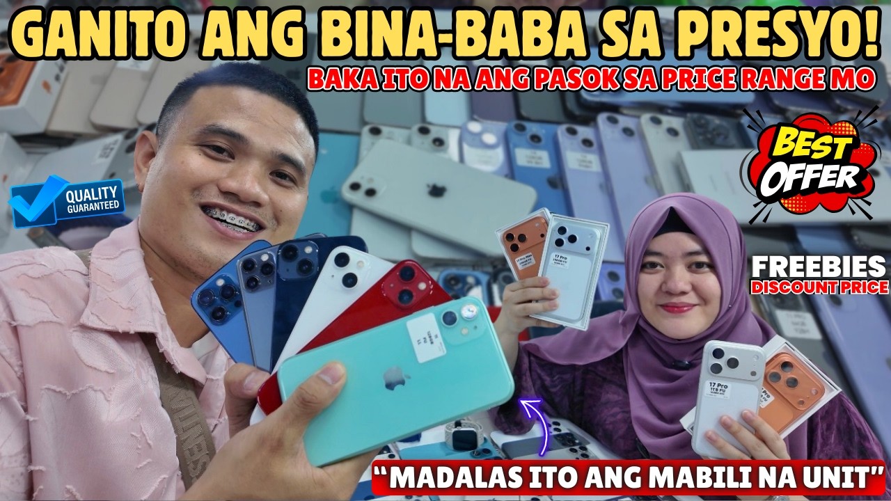 Nag-BABA sa Presyo IPhone at Quality Unit - Hindi Talaga SAYANG sa Pera + May Discount!