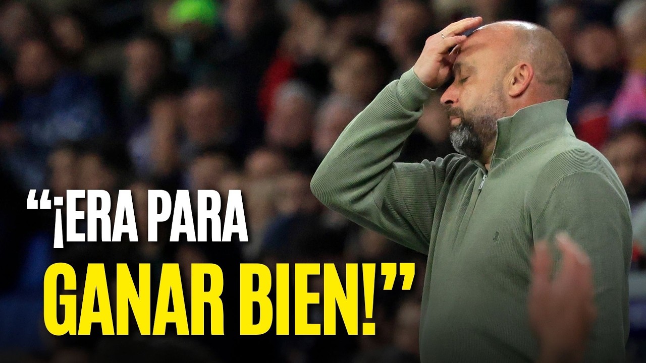 🎙️ MANOLO GONZÁLEZ, tras el ESPANYOL-OVIEDO: “Era un partido para ganarlo bien”