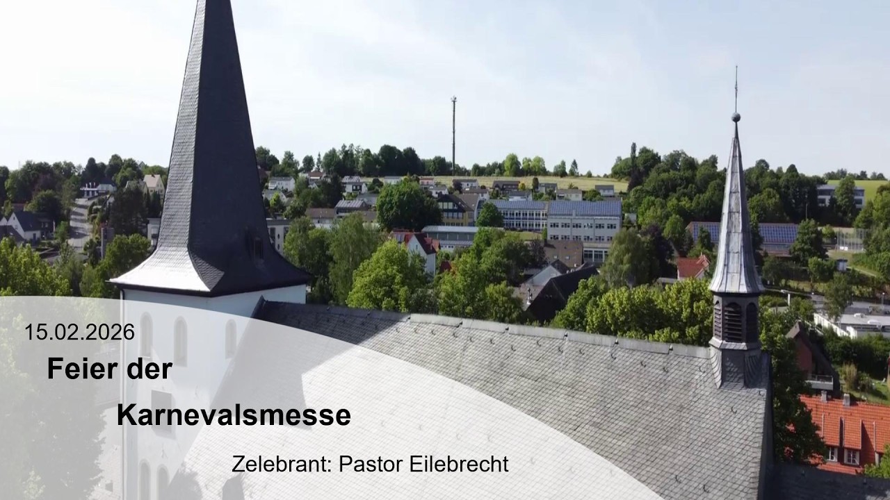 Die Feier der Karnevalsmesse, Live aus St. Pankratius, Körbecke| 15.01.2026