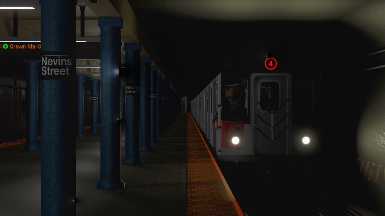 IRT Eastern Pkwy. Lines (IRT Subway | Mainline) | ②/③ Lcl & ④/⑤ Exp Trains at Nevins Street | Roblox