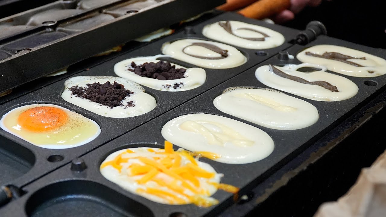 How to make the egg pancake８家雞蛋糕的療癒製作流程！