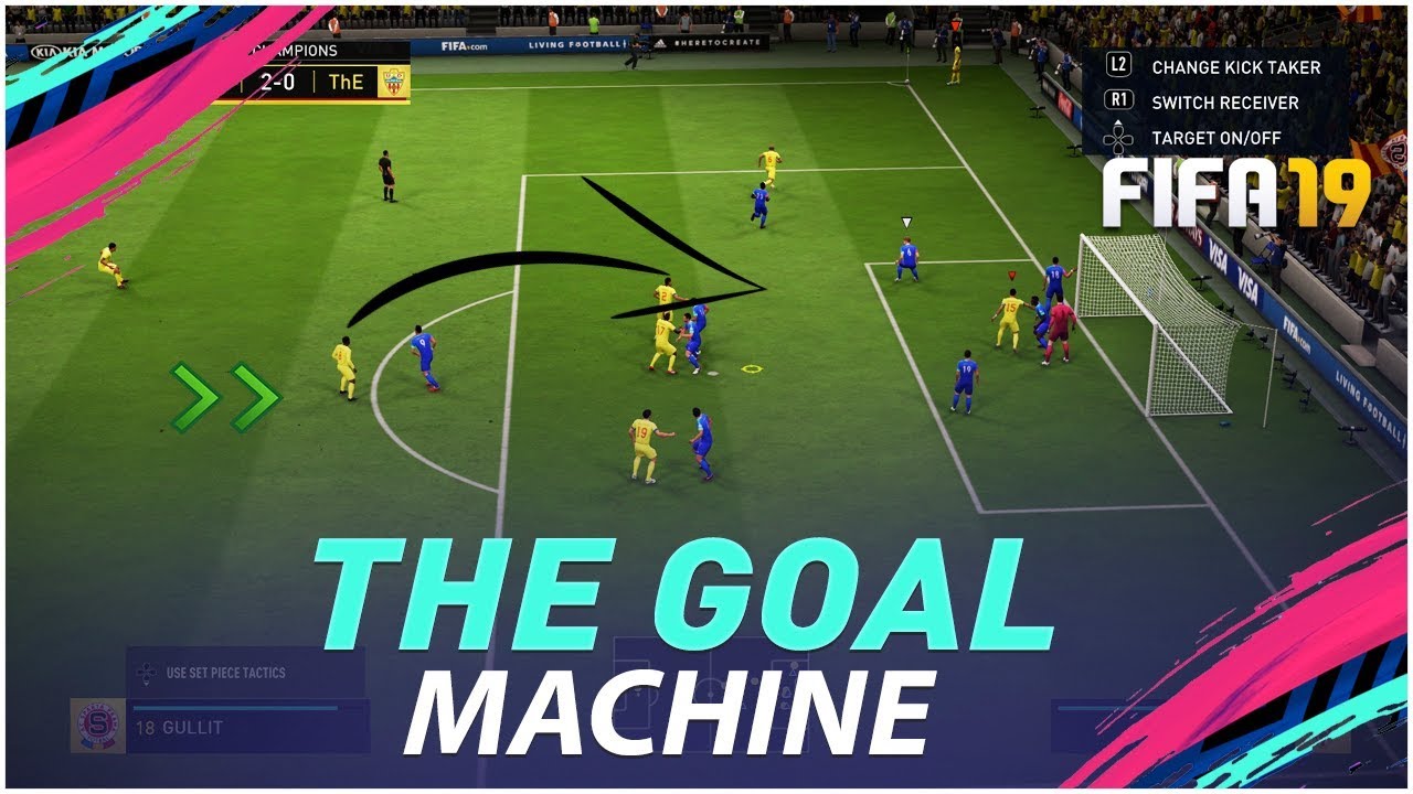 THE GOAL MACHINE in FIFA 19 !!!! OVERPOWERED CORNER KICK TO SCORE GOALS - TUTORIAL