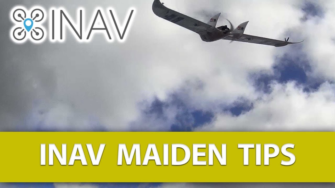 NINE Tips for a Successful INAV Maiden (FX-61 FPV Flyingwing Maiden, Omnibus F4 V2 Board)