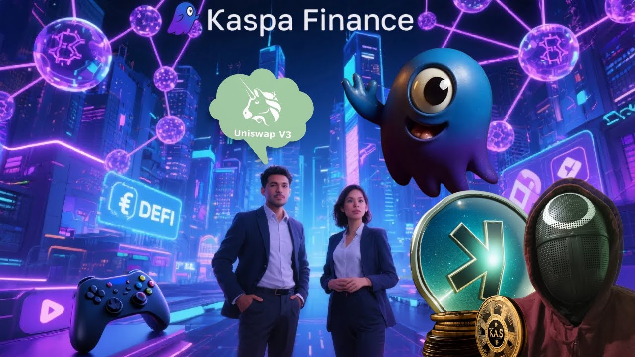 Kaspa Finance Revealed: Uniswap V3, DeFi And The Future Of Gaming