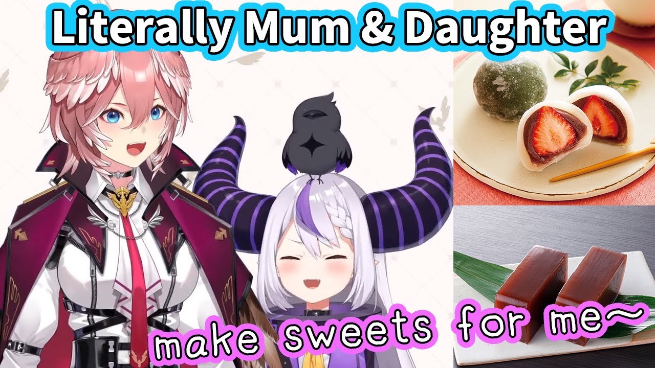 Laplus asking Lui for sweets is literally a Mum and her Daughter [ENG Subbed Hololive]