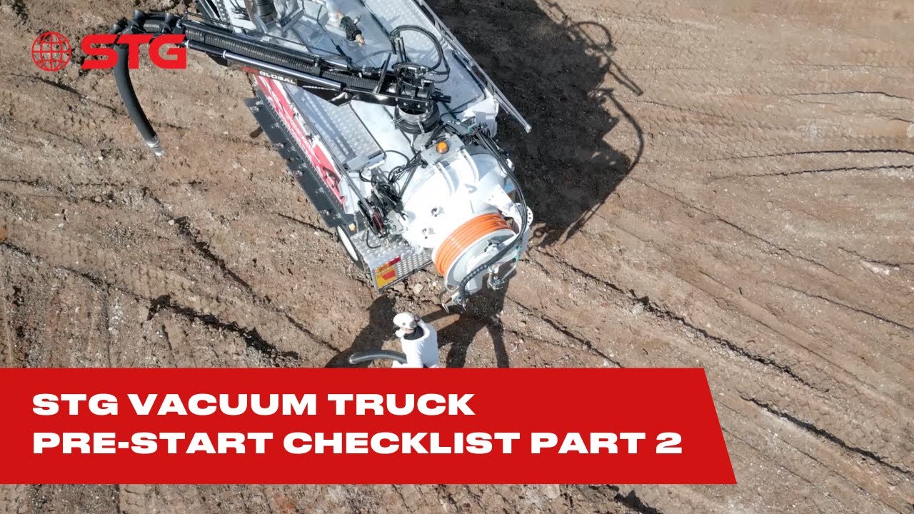 Inside the Command Center: STG Vacuum Truck Cabin Pre-Start Checklist | Maximize Efficiency!