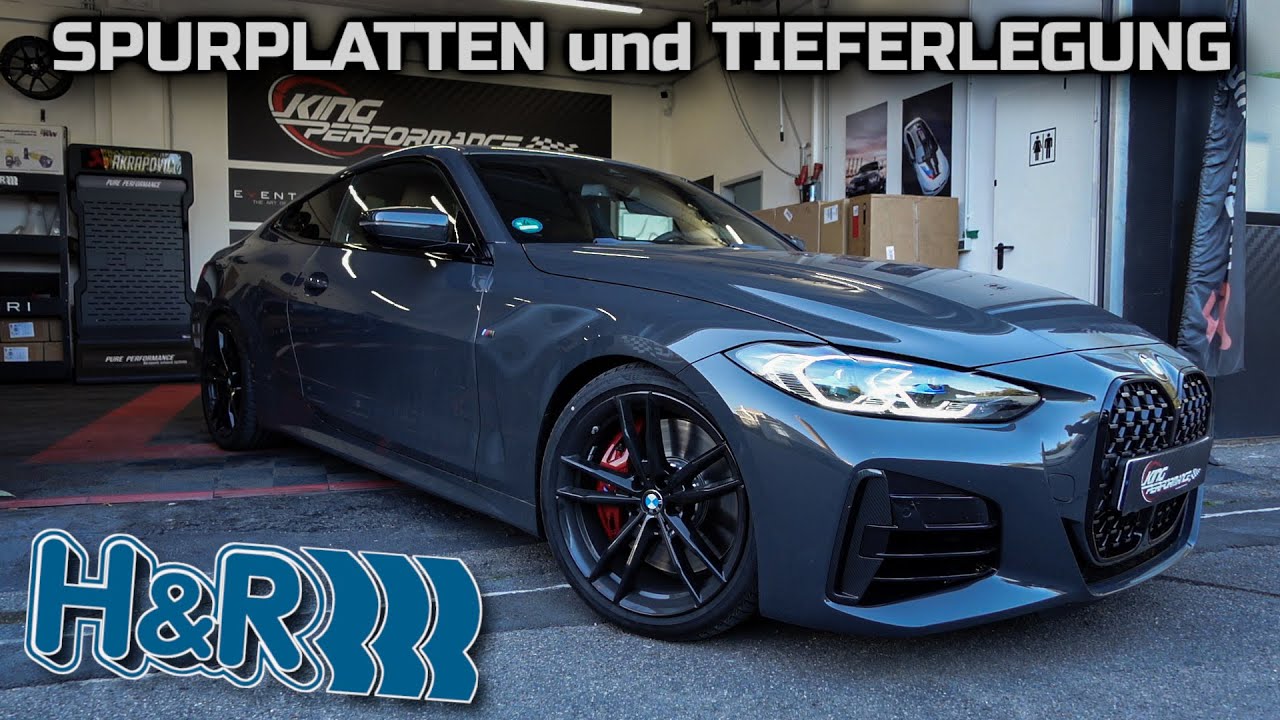H&R Federn passend f&uuml;r 2021 BMW 4er M440i G22 | Xdrive Tieferlegung | #KingPerformanceD&uuml;sseldorf