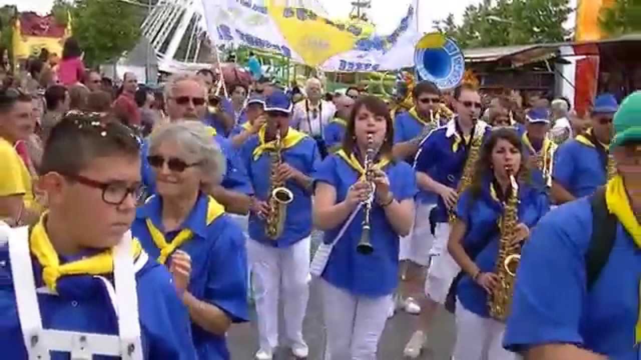La Banda Les Zim'Boums à la Cavalcade de La Rochelle 2014 