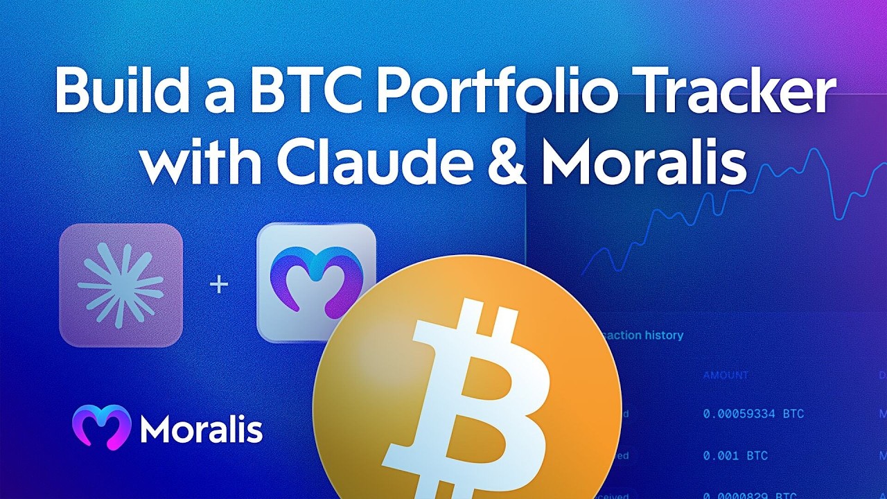 Build a Bitcoin Wallet Tracker with Claude & Moralis Bitcoin API