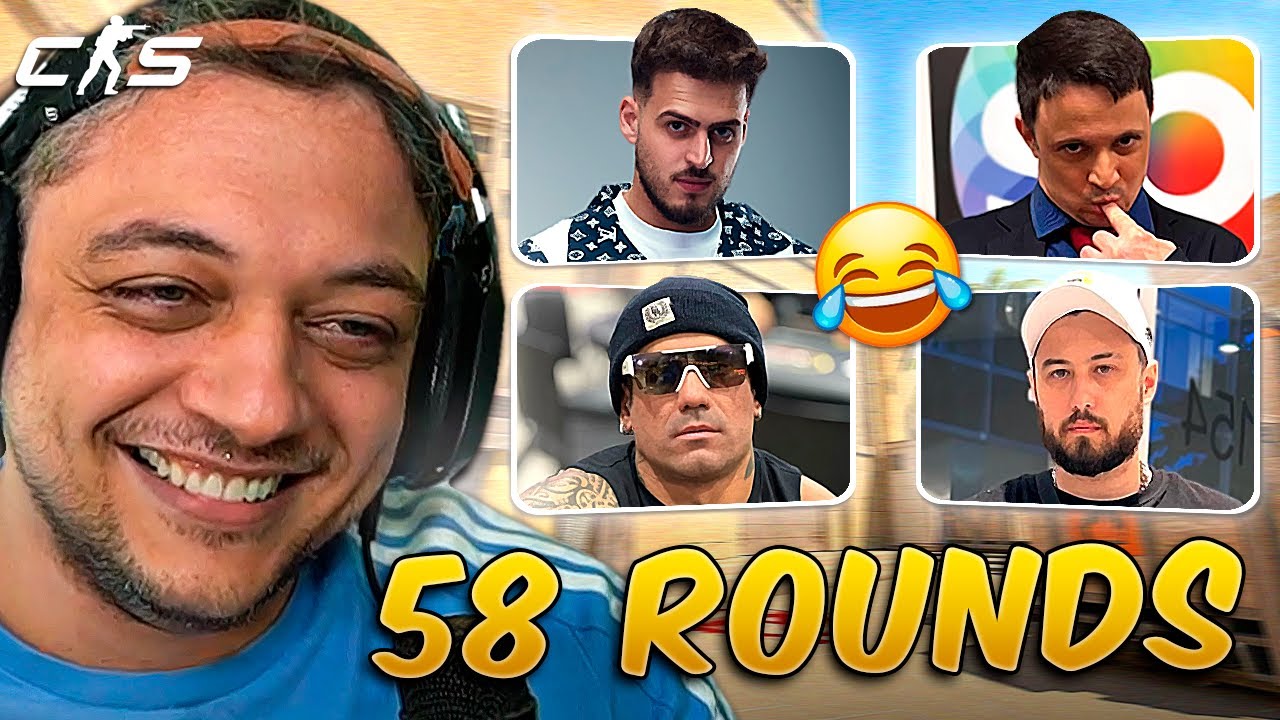 A PARTIDA MAIS LONGA E ENGRAÇADA DO COUNTER STRIKE 2!!! @JonVlogs @dilera @sheviii2k @deercheerup