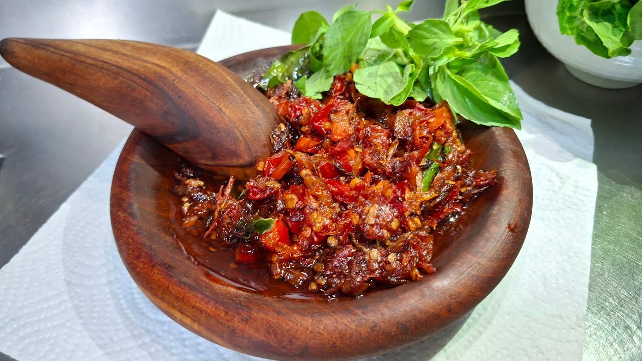 CARA DAN RESEP MEMBUAT SAMBAL BAWANG SIMPEL 