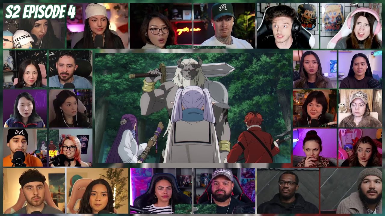 Frieren Beyond Journey's End Season 2 Episode 4 Reaction Mashup | 葬送のフリーレン