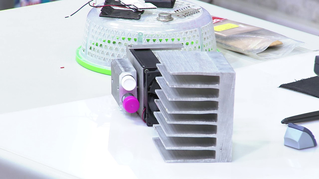 Large rack forced cooling