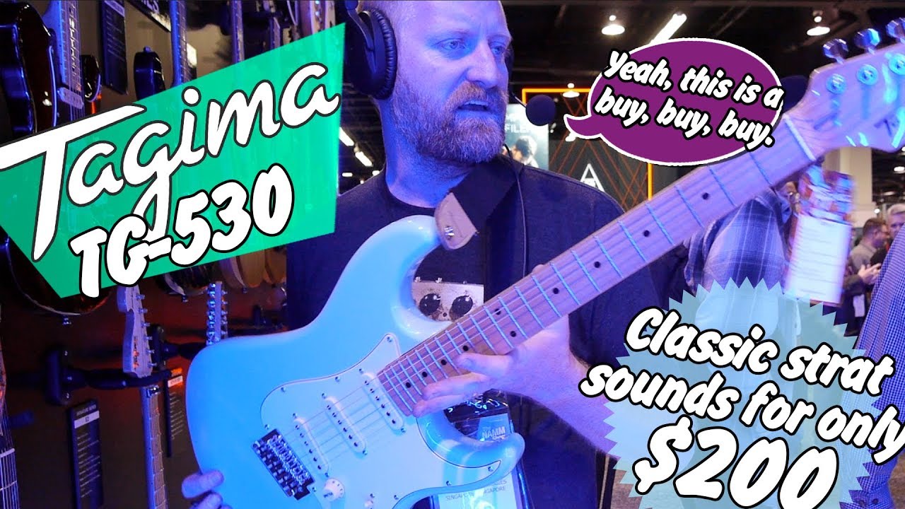Tagima TG-530 - Strat style and tones for only $200! - This is my favorite of the bunch.