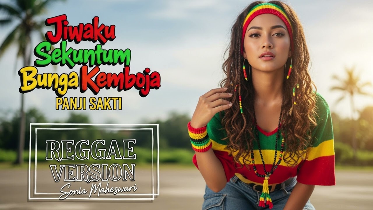 JIWAKU SEKUNTUM BUNGA KEMBOJA - Panji Sakti | Cover Reggae Version