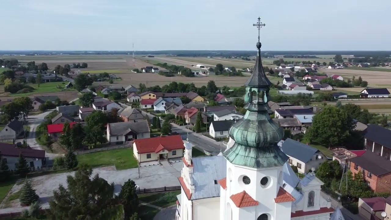Wójcin z lotu ptaka 2023
