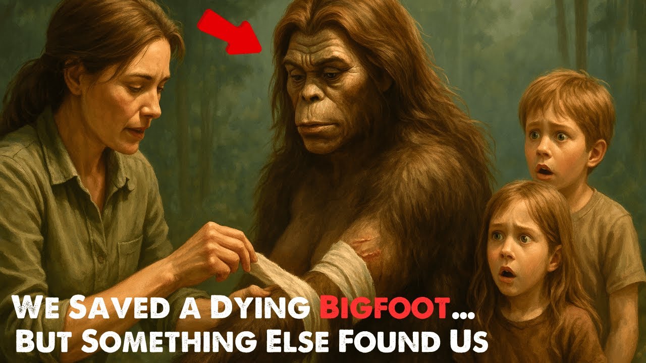 Мы спасли умирающую самку бигфута, и она изменила нас навсегда | #bigfoot2025