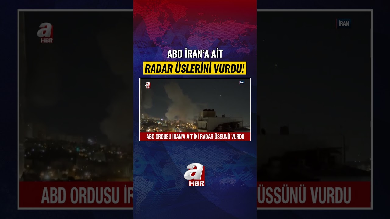 ABD ordusu İran'a ait iki radar istasyonunu vurdu! | A Haber
