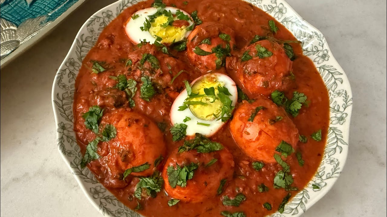 Restaurant style Egg Butter Masala | Anda Butter Masala Recipe 
