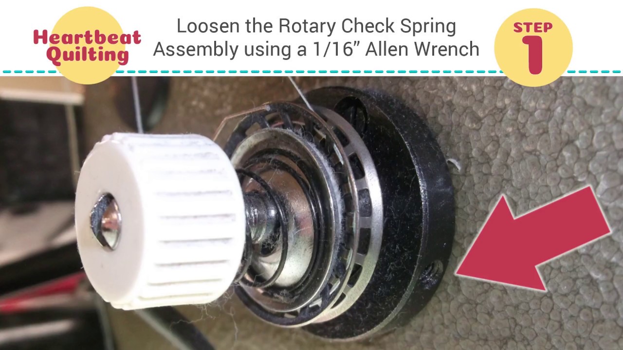 How to change a check spring