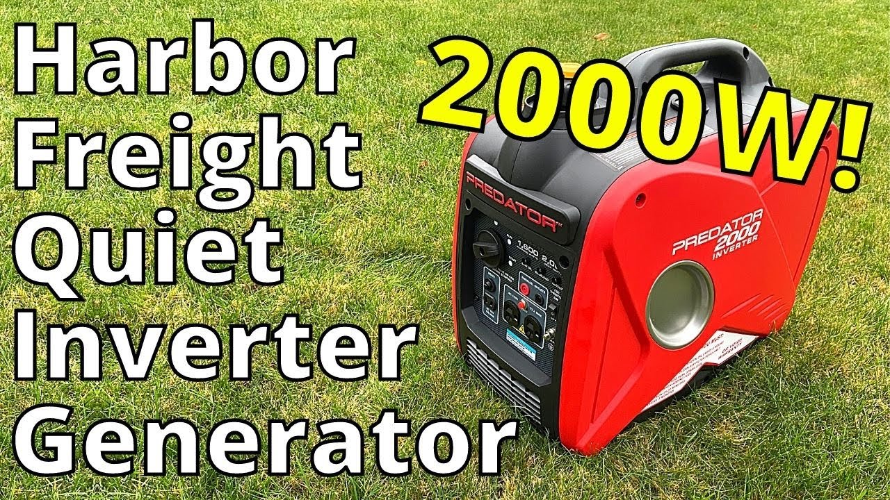 Насколько хорош бесшумный инверторный генератор Harbor Freight Predator 2000 Вт? | Подробный обзор