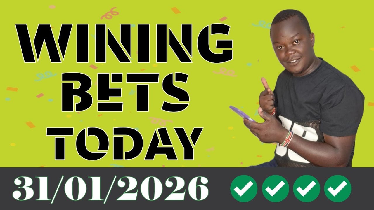 FOOTBALL PREDICTIONS TODAY 31/01/2026 SOCCER PREDICTIONS TODAY | BETTING TIPS, 