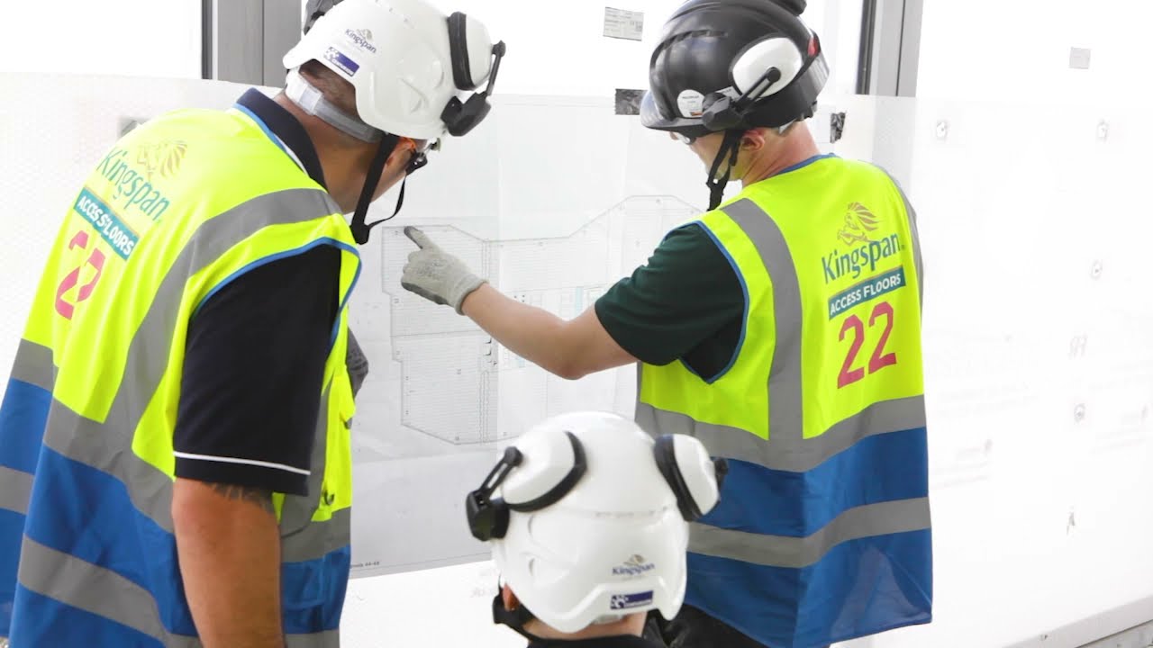 Kingspan Raised Access Flooring Installation