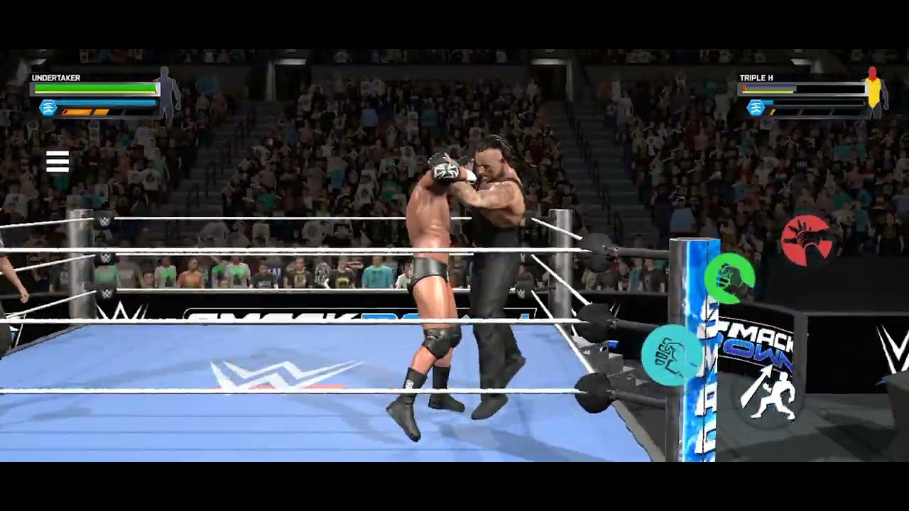 Undertaker Vs Triple H 1 vs 1 Match WWE SmackDown 