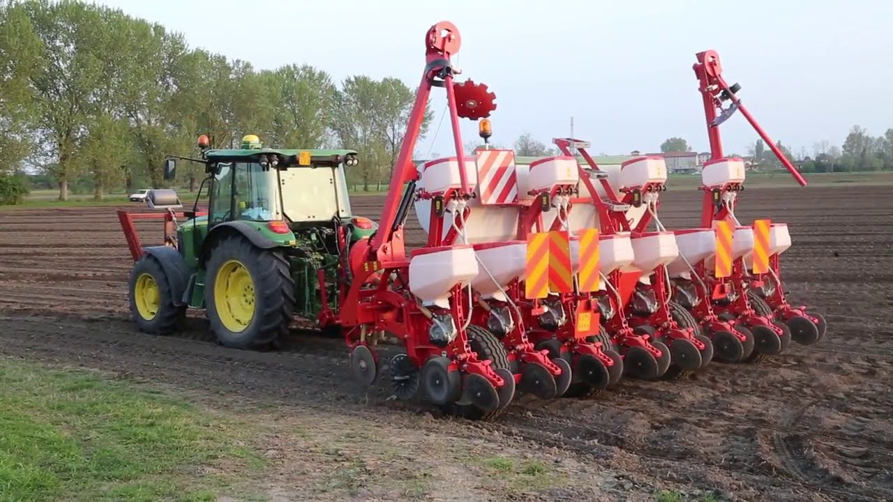 Пропашная пневматическая сеялка точного высева Gaspardo Renata MTR 8 ч.1