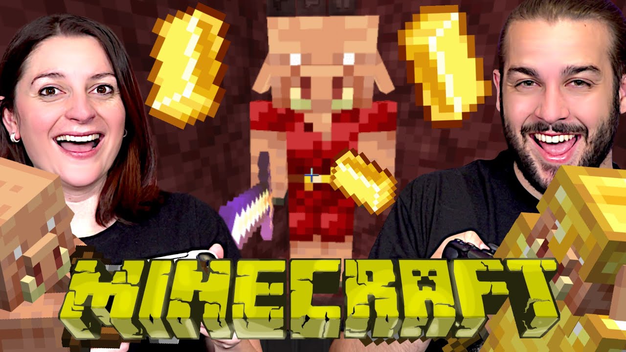 ON DEPENSE TOUS NOS LINGOTS D'OR AVEC LES PIGLINS ! SURVIE MINECRAFT EPISODE 16 EN DUO FR