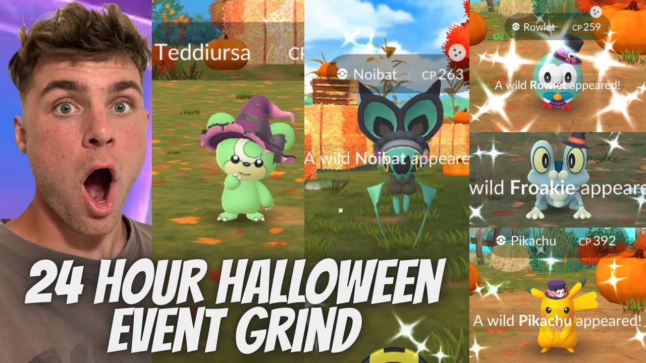✨I Played The Pokemon Go Halloween Event FOR 24 HOURS STRAIGHT and THIS is What I Got!✨