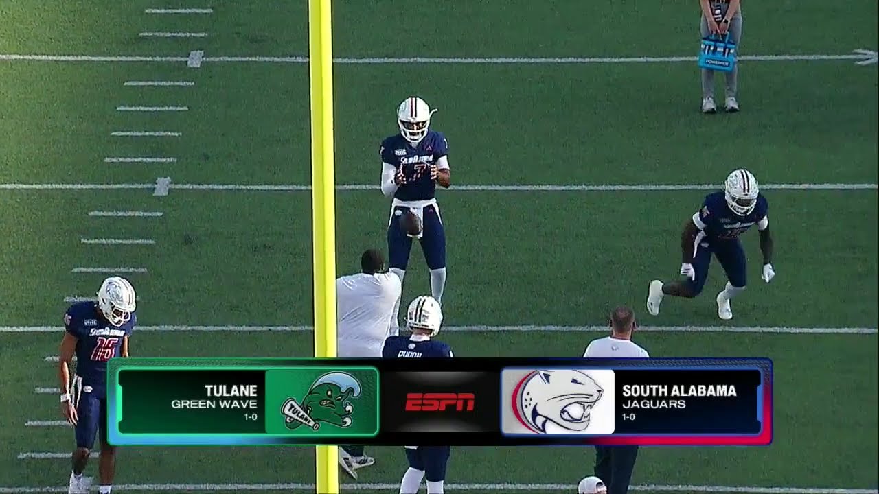 NCAA Football 2025: Tulane at South Alabama