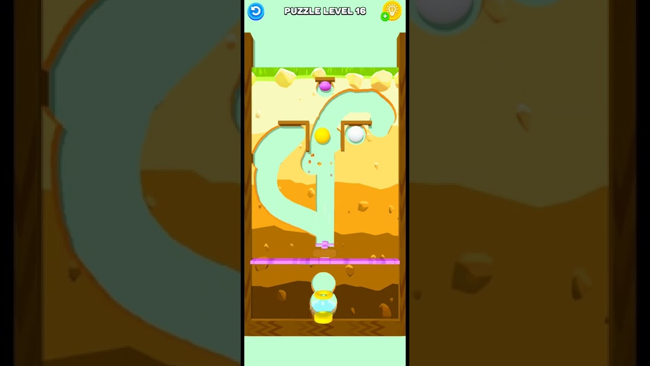 Sand Ball Puzzle Level 16