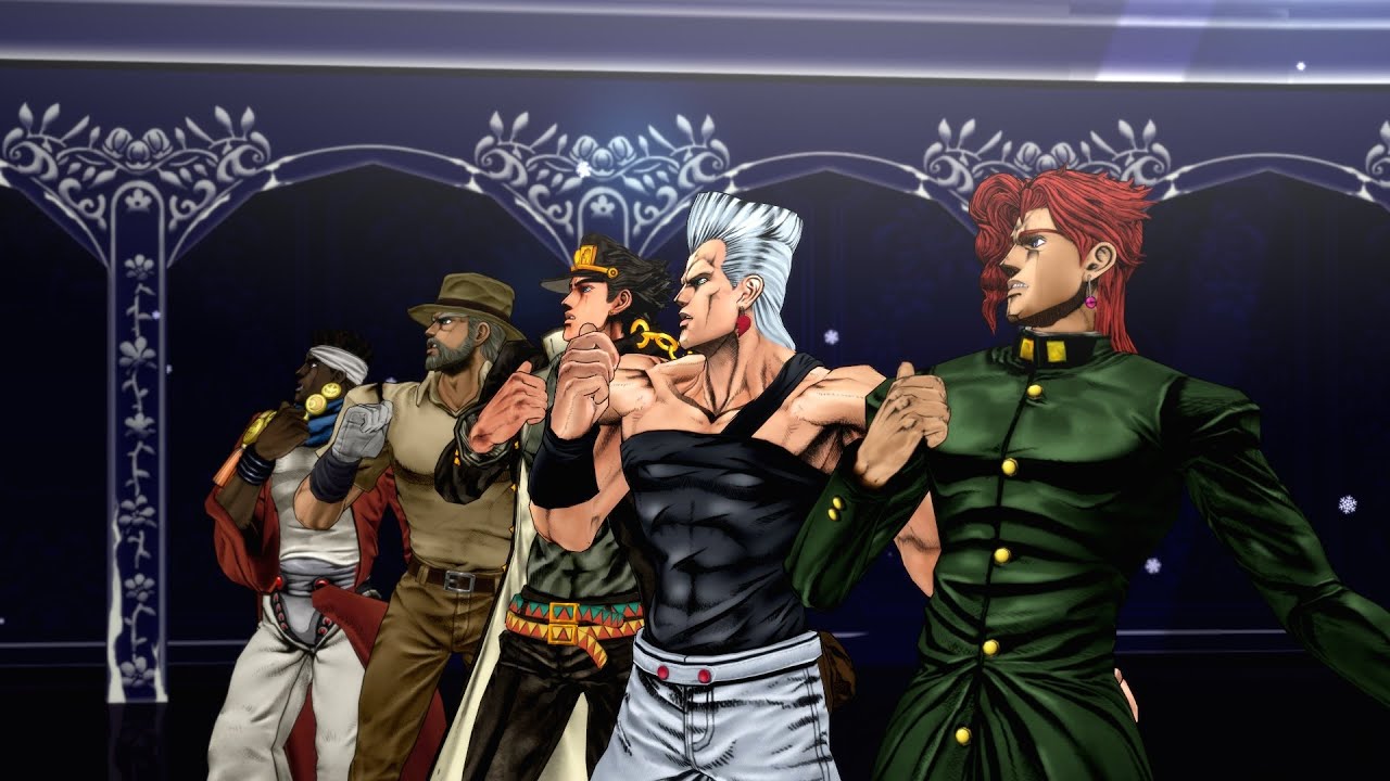 【JoJo MMD】The Snow White Princess is but it's the Crusaders (AI Cover + original vocal synthesis)