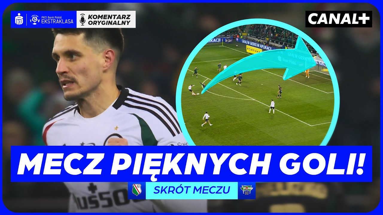DECYDUJĄCY GOL W KOŃC&Oacute;WCE! DUŻE EMOCJE W WARSZAWIE! LEGIA - LECHIA, SKR&Oacute;T MECZU