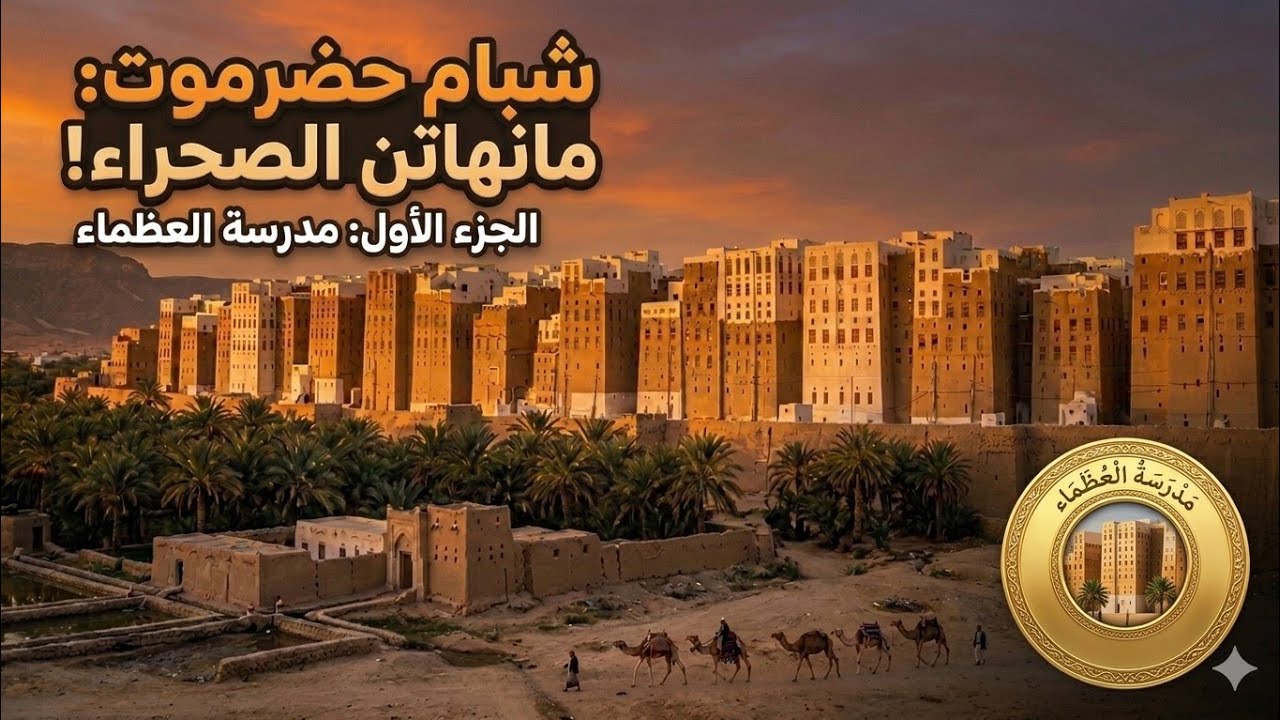 أول ناطحات سحاب في التاريخ.. صُنعت في اليمن! #مدرسة_العظماء #مانهاتن_الصحراء #تاريخ #اليمن #تراث