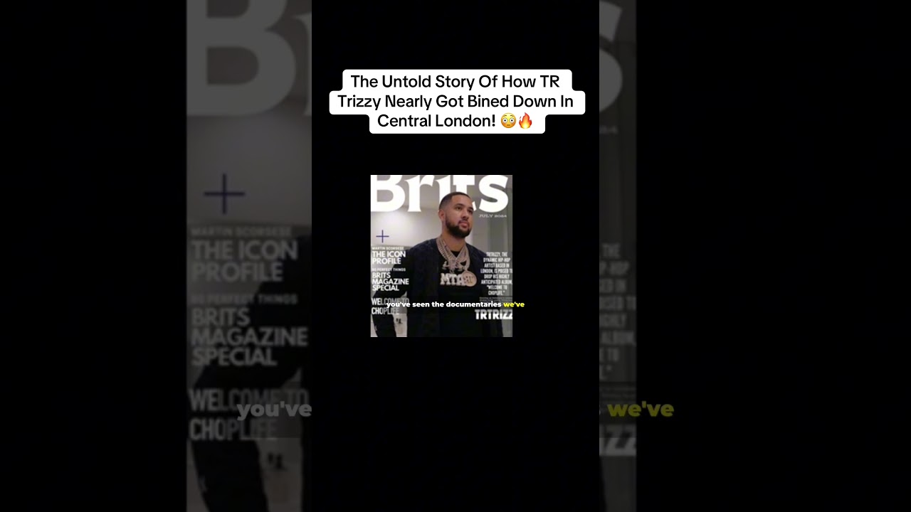 Нерассказанная история о том, как TR Trizzy чуть не застрял в центре Лондона! 😳🔥 
