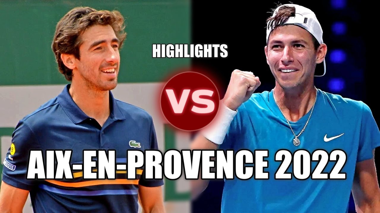 Pablo Cuevas vs Alexei Popyrin AIX-EN-PROVENCE 2022 Highlights